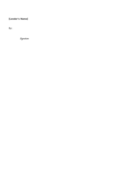 Free Hotel Loan Agreement Template to Edit Online