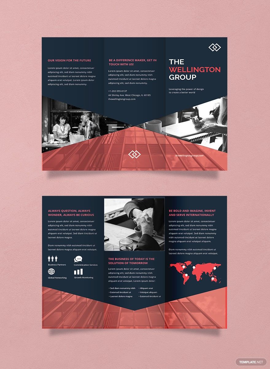 Free Corporate Brochure Templates Editable And Printable Free Corporate Brochure Templates Editable And Printable