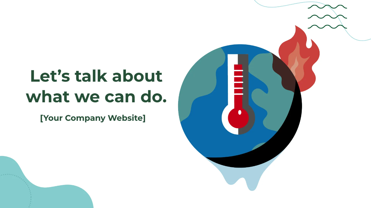 Free Global Warming and Climate Change Presentation Template to Edit Online