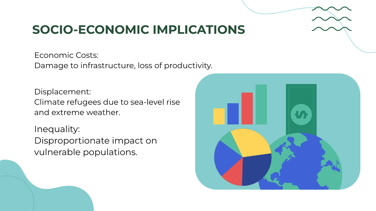 Free Global Warming and Climate Change Presentation Template to Edit Online