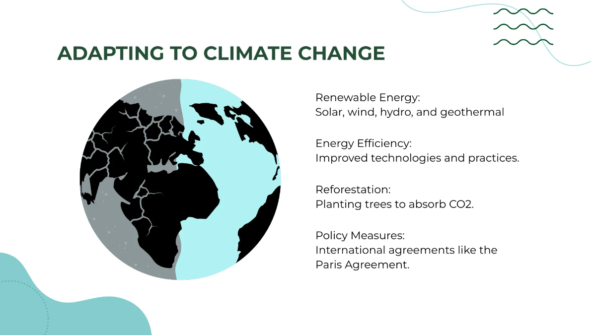 Free Global Warming and Climate Change Presentation Template to Edit Online