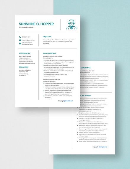 FREE Designer Resume/CV Template - Word (DOC) | PSD | InDesign