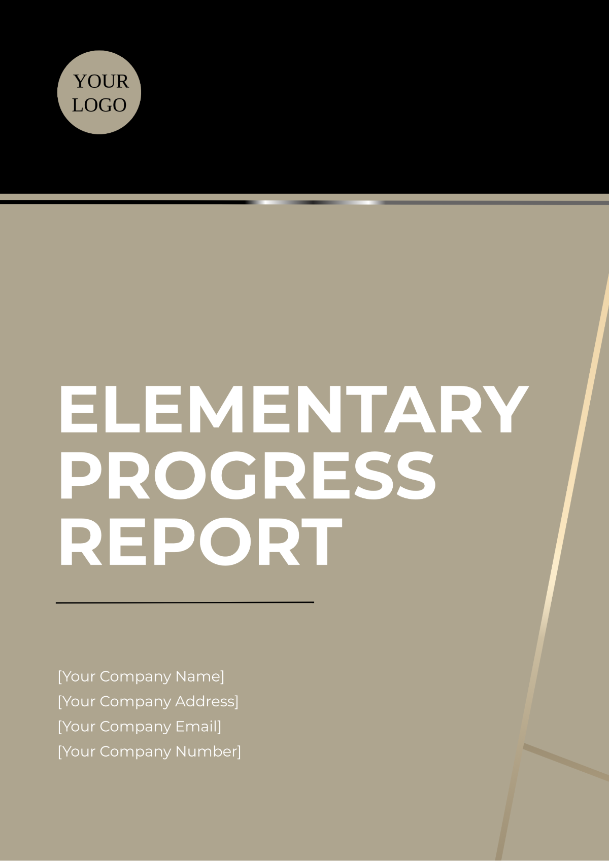 Elementary Progress Report Template - Edit Online & Download