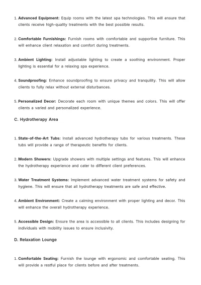 Free Spa Project Proposal Template to Edit Online