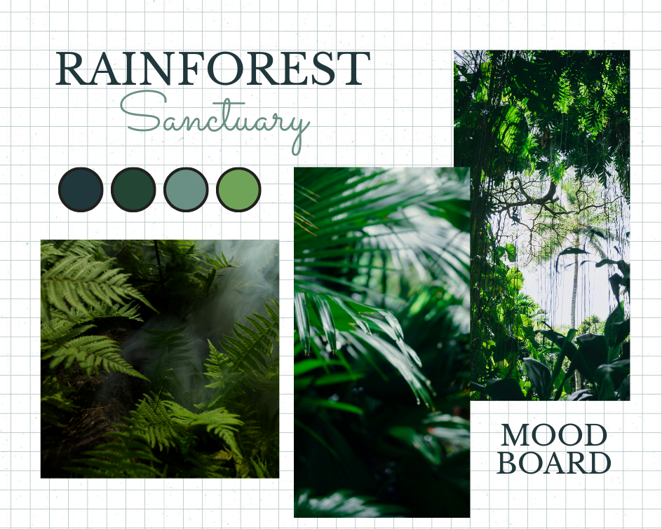 Rainforest Mood Board