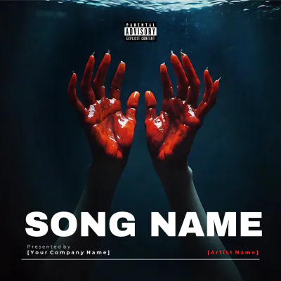 Free Wither Album Cover Template to Edit Online