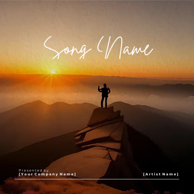 Free The Climb Album Cover Template to Edit Online