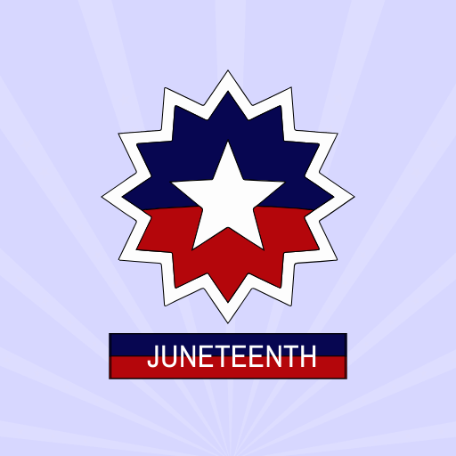 Juneteenth Symbol Template
