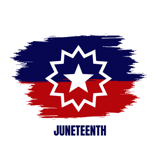 Juneteenth Holiday Symbol Template