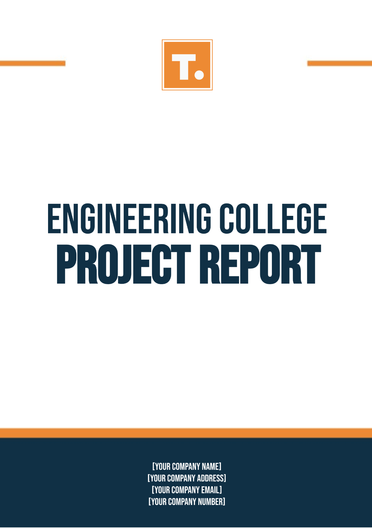 Engineering College Project Report Template - Edit Online & Download