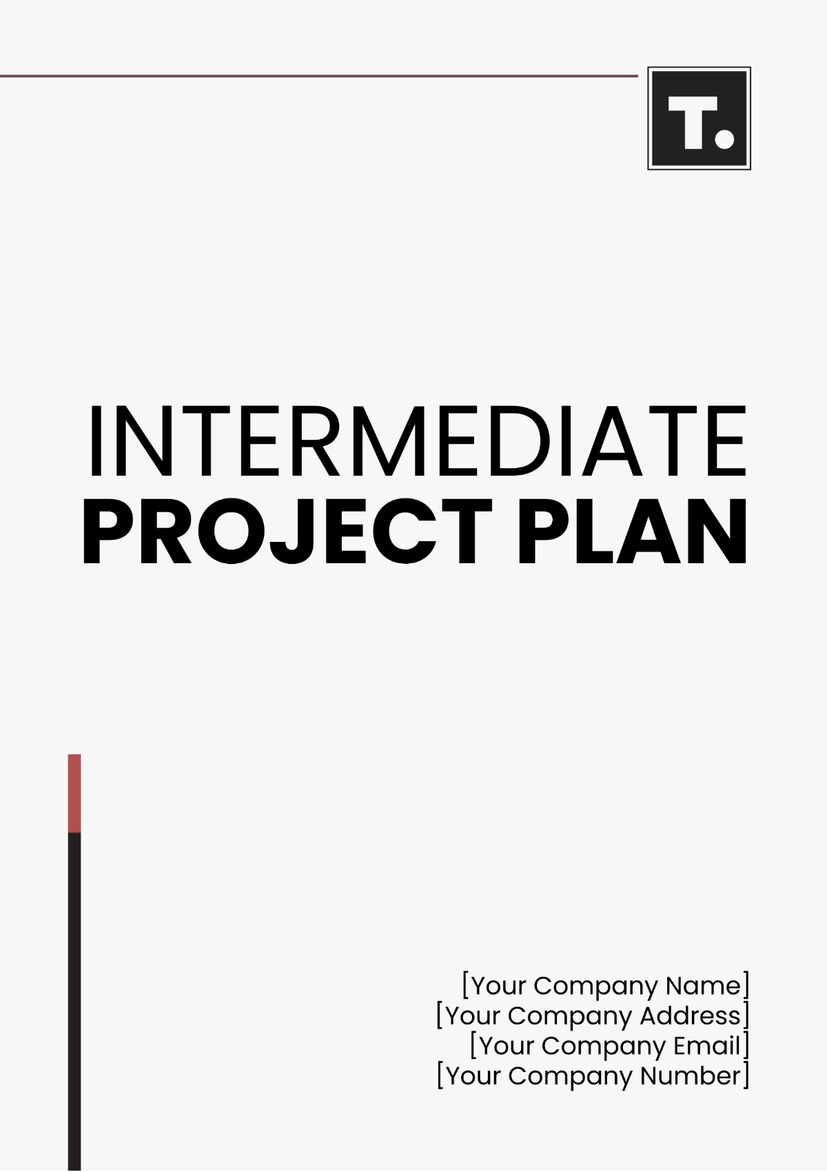 Intermediate Project Report Template - Edit Online & Download