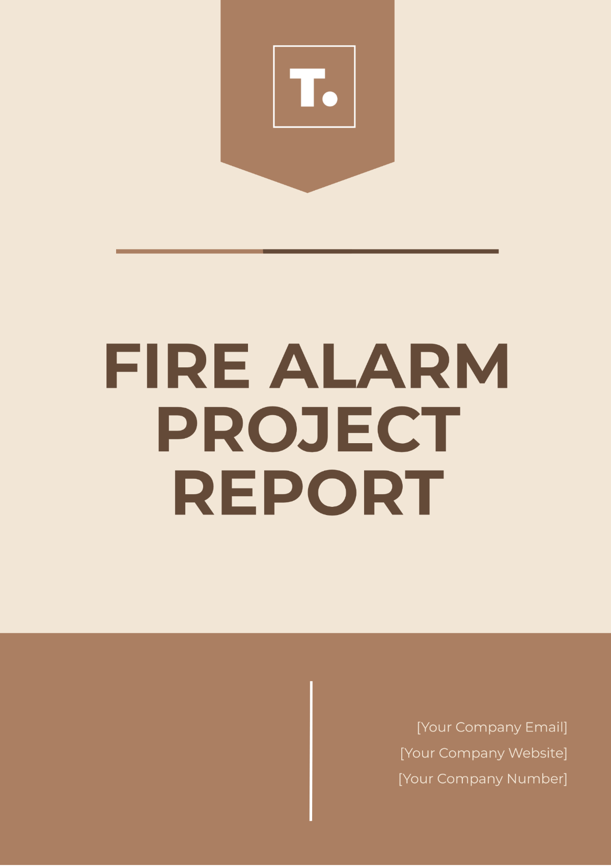 Fire Alarm Project Report Template - Edit Online & Download