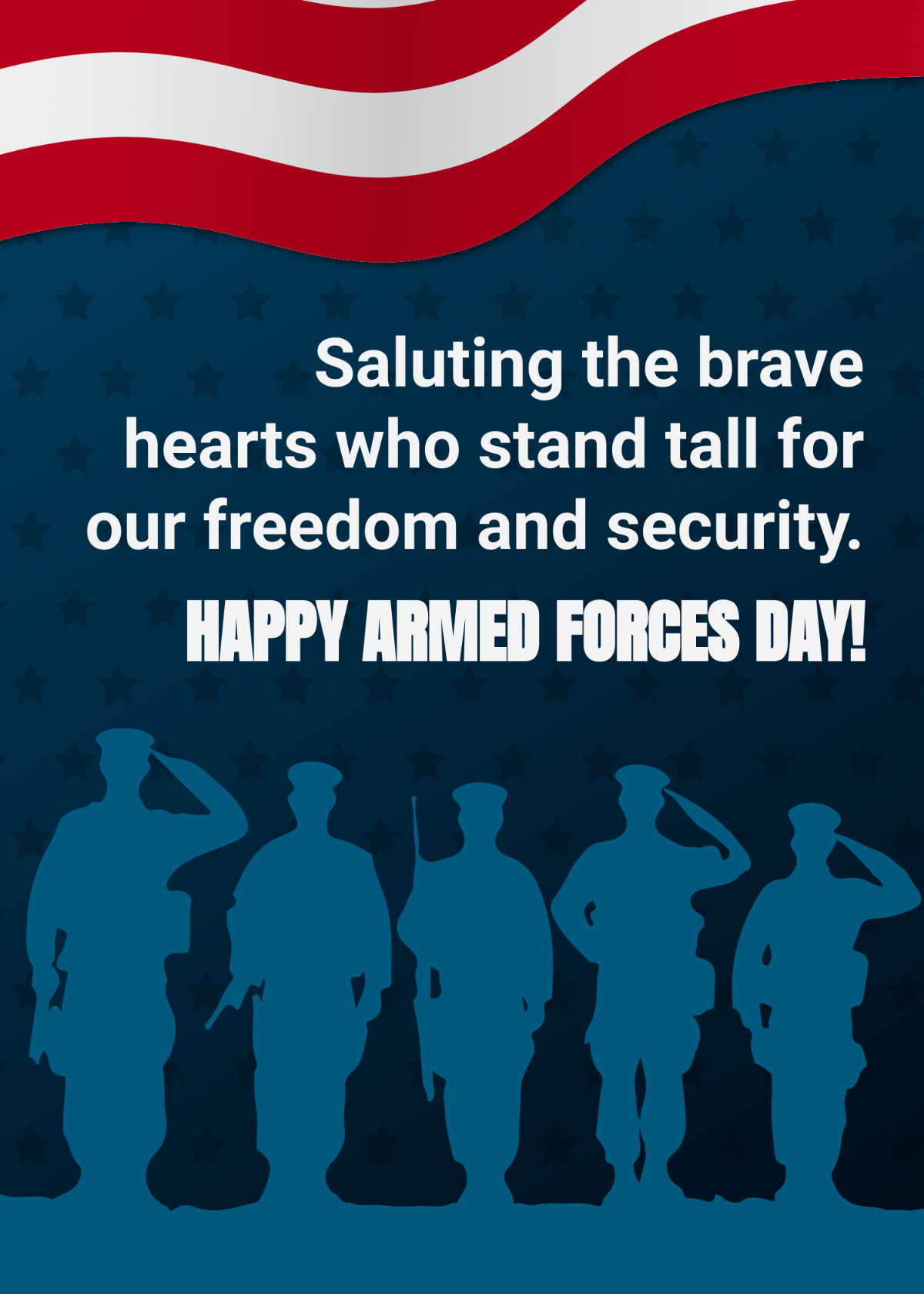 Armed Forces Day Message Template