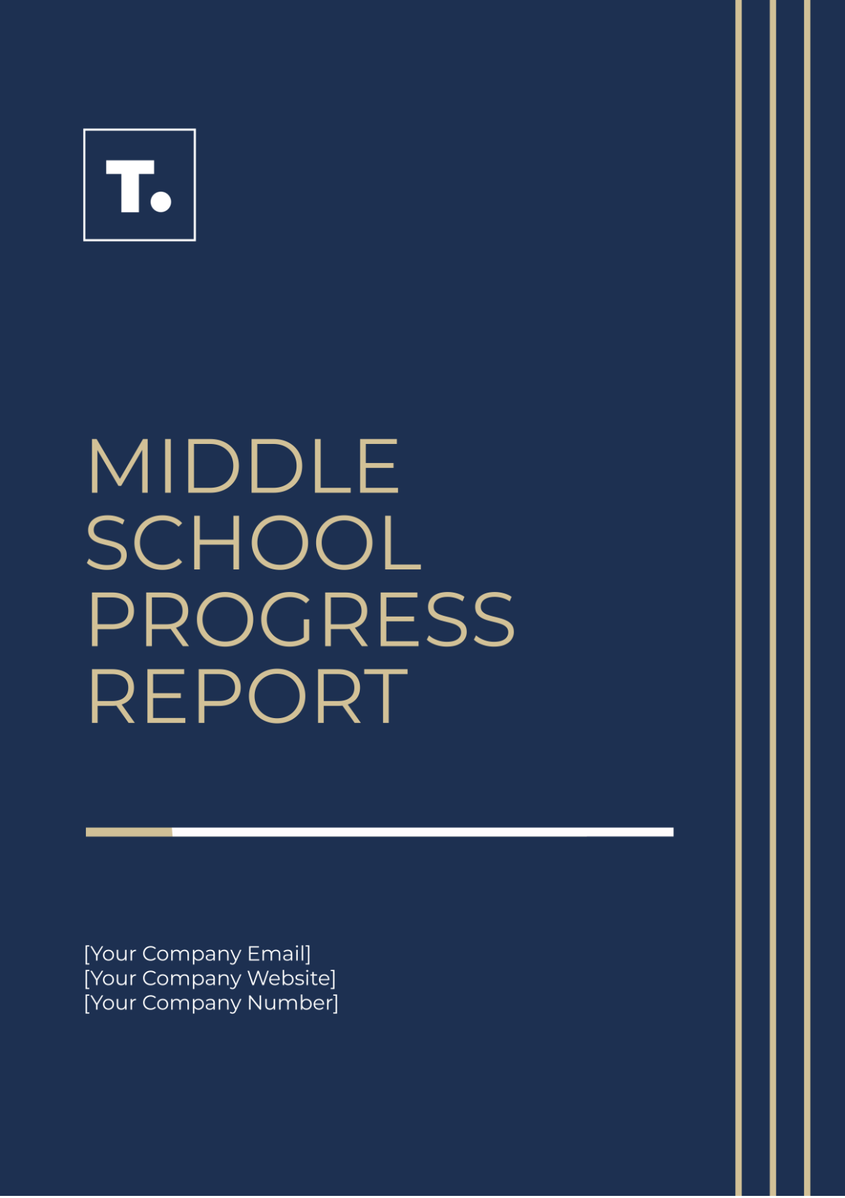 Middle School Progress Report Template - Edit Online & Download