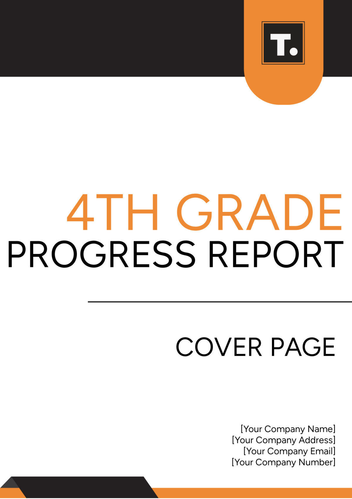 4th Grade Progress Report Template - Edit Online & Download