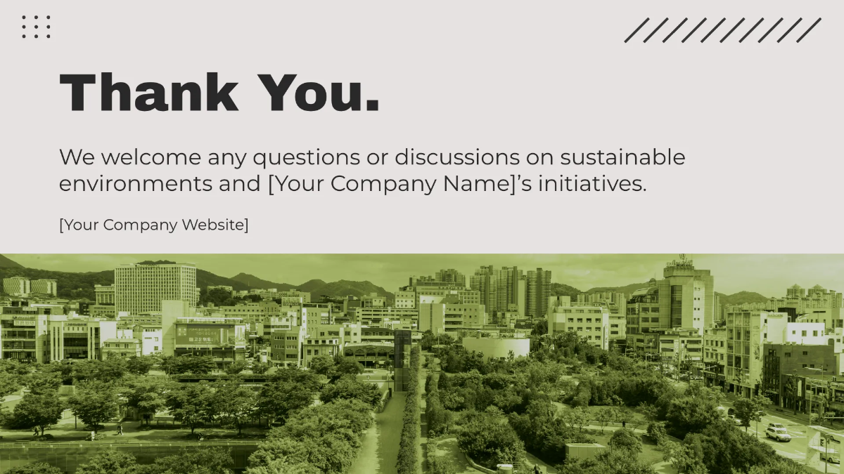 Free Environment Introduction PPT Template to Edit Online