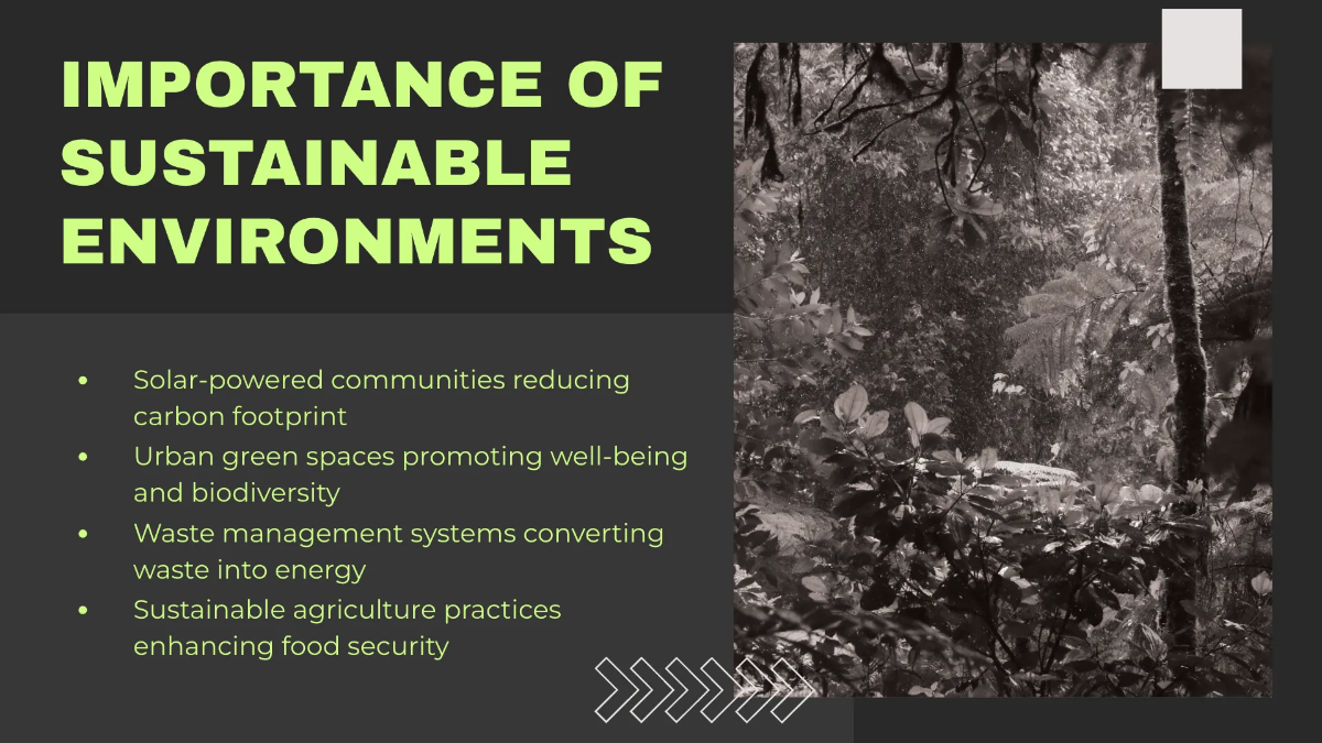 Free Environment Introduction PPT Template to Edit Online