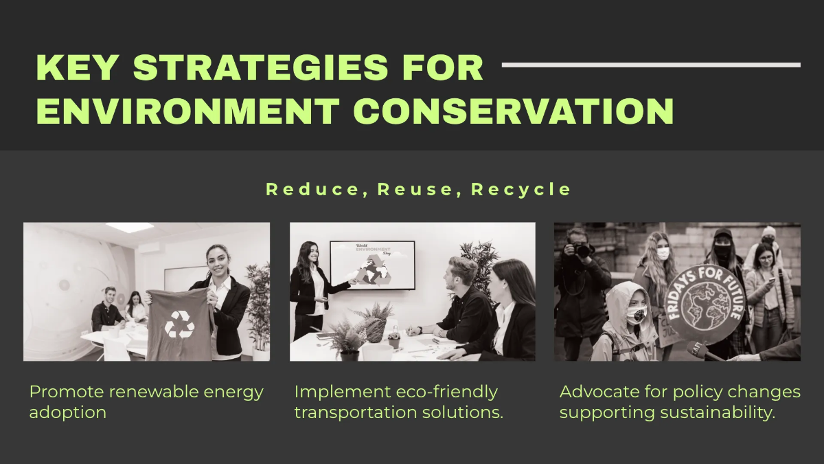 Free Environment Introduction PPT Template to Edit Online