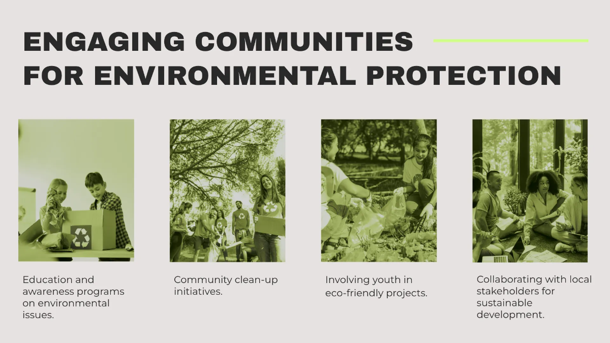 Free Environment Introduction PPT Template to Edit Online