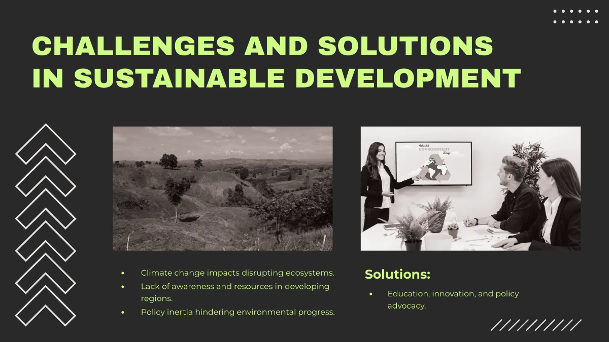 Free Environment Introduction PPT Template to Edit Online