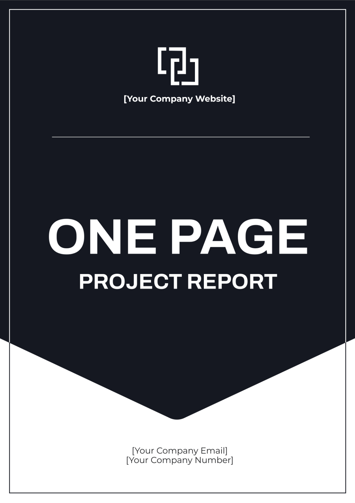 Free One Page Project Report Template - Edit Online & Download ...