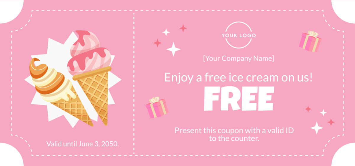 Coupon For Birthday Gift