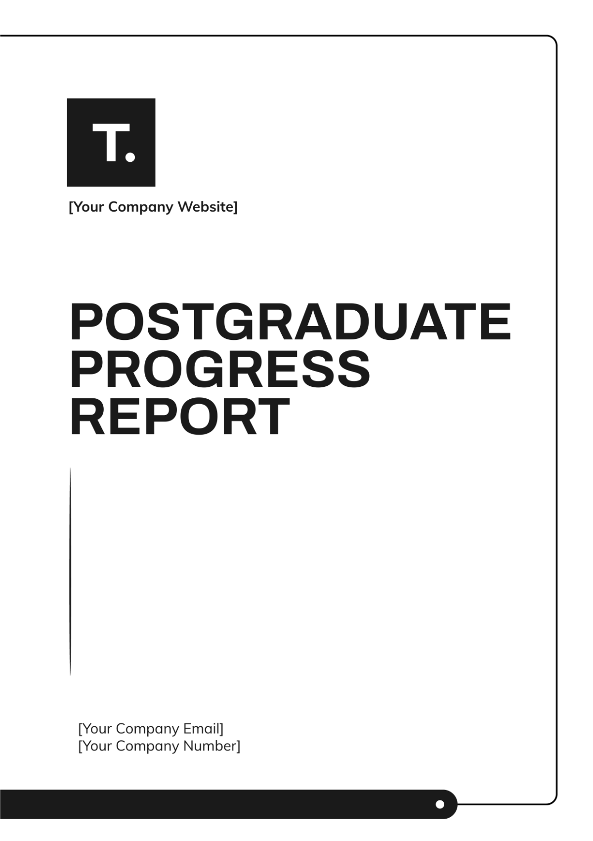 Postgraduate Progress Report Template - Edit Online & Download