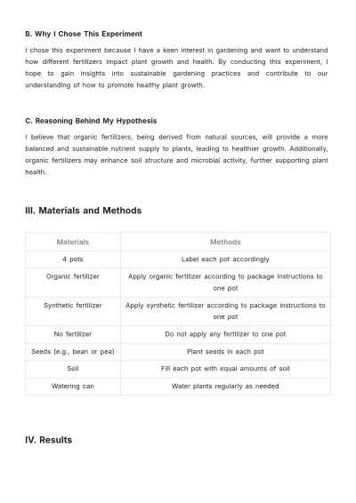 Free 8th Grade Lab Report Template to Edit Online