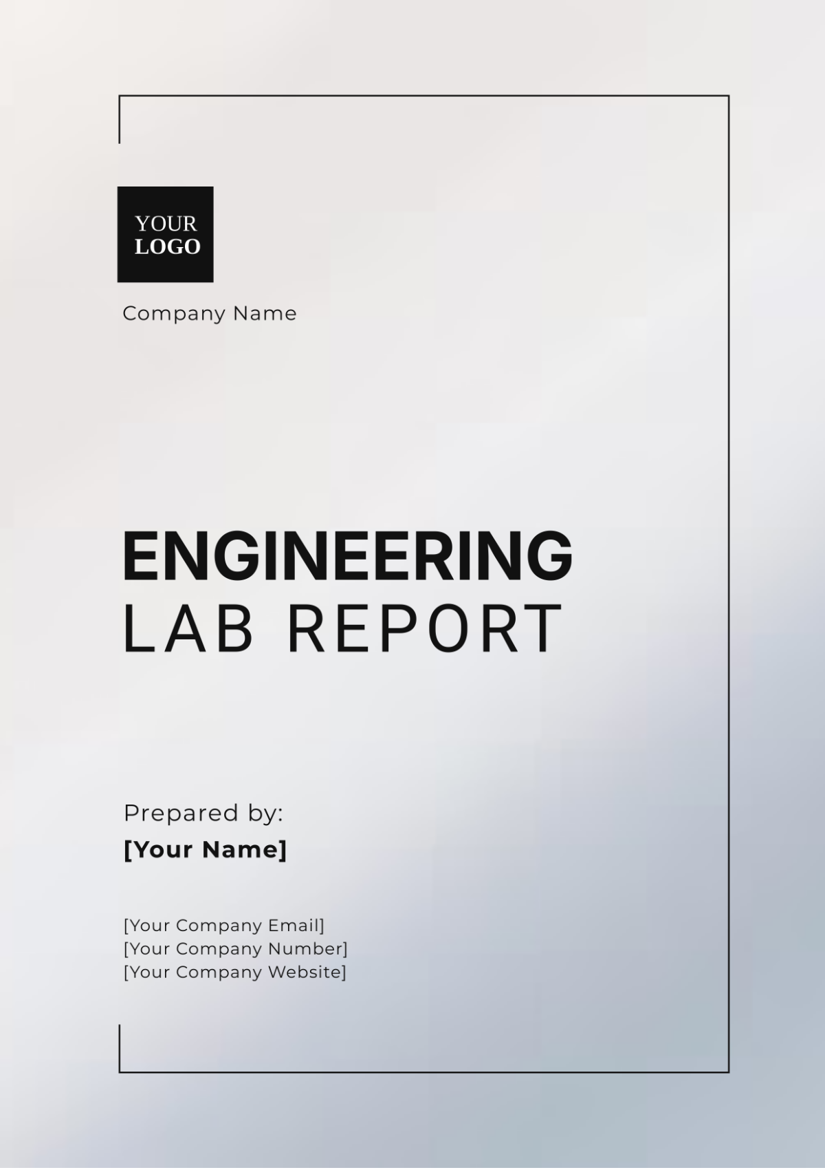 Engineering Lab Report Template