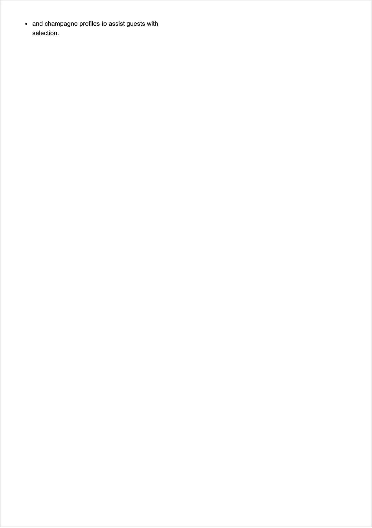Free Nightclub Cocktail Waitress ATS Resume Template