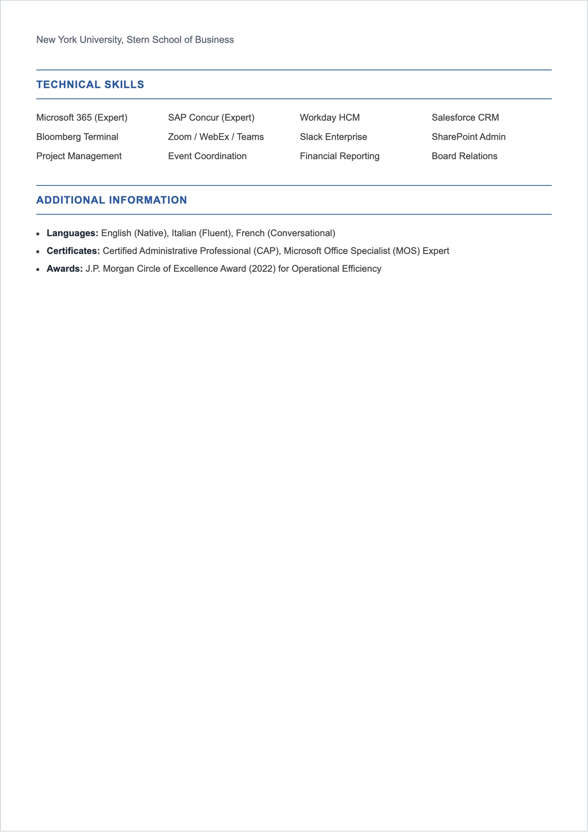 Free Executive Assistant ATS Resume Template, AI Resume Builder