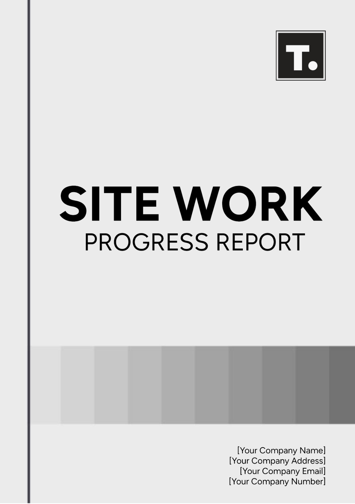 Site Work Progress Report Template - Edit Online & Download