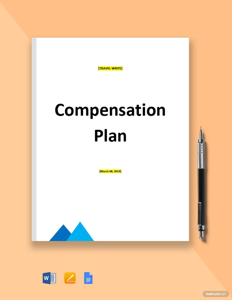 Staffing Compensation Plan Template