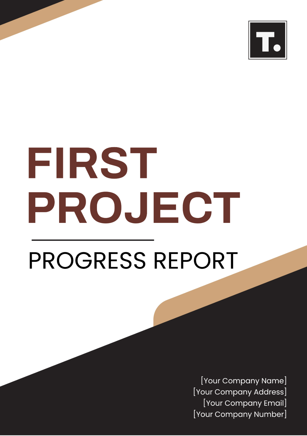 First Project Progress Report Template - Edit Online & Download