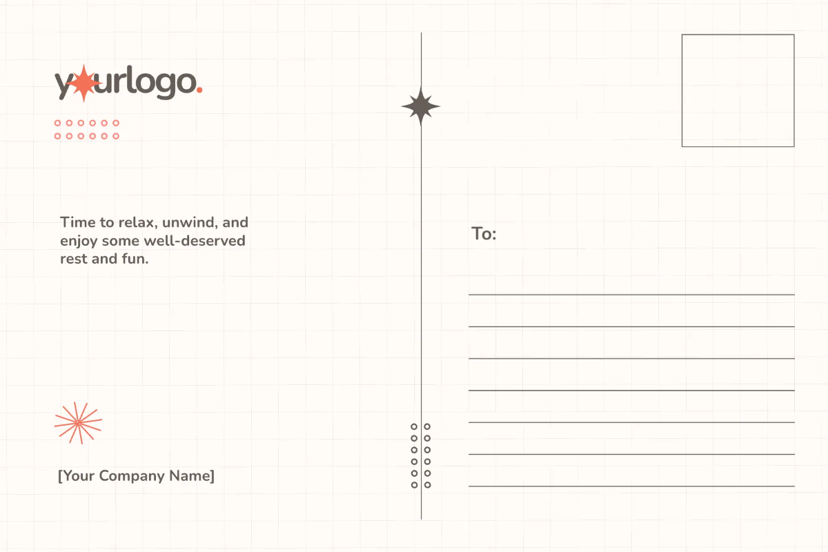 Free Pastel Post Card Template to Edit Online