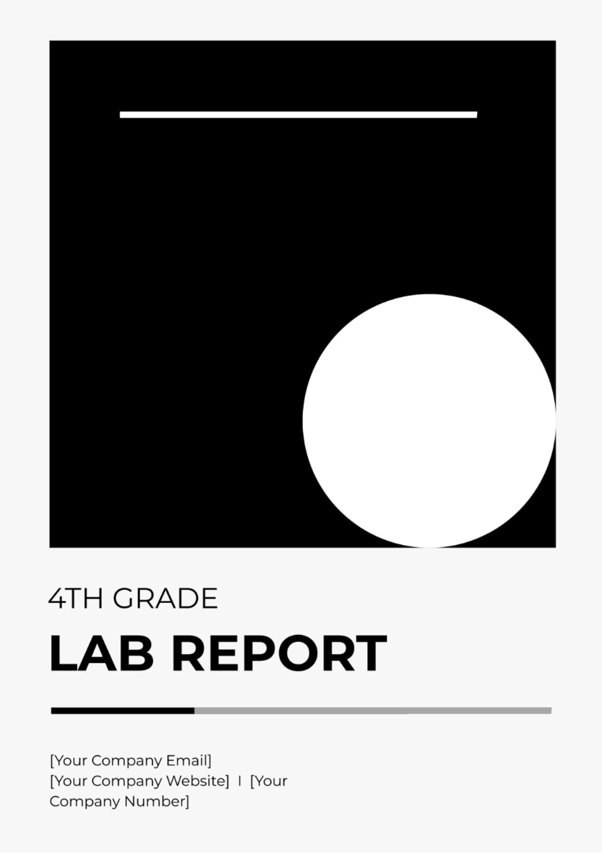 4th Grade Lab Report Template - Edit Online & Download