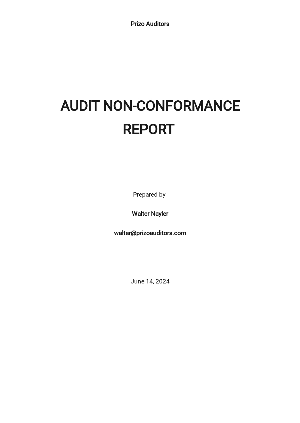 12+ FREE NonConformance Report Templates [Edit & Download]