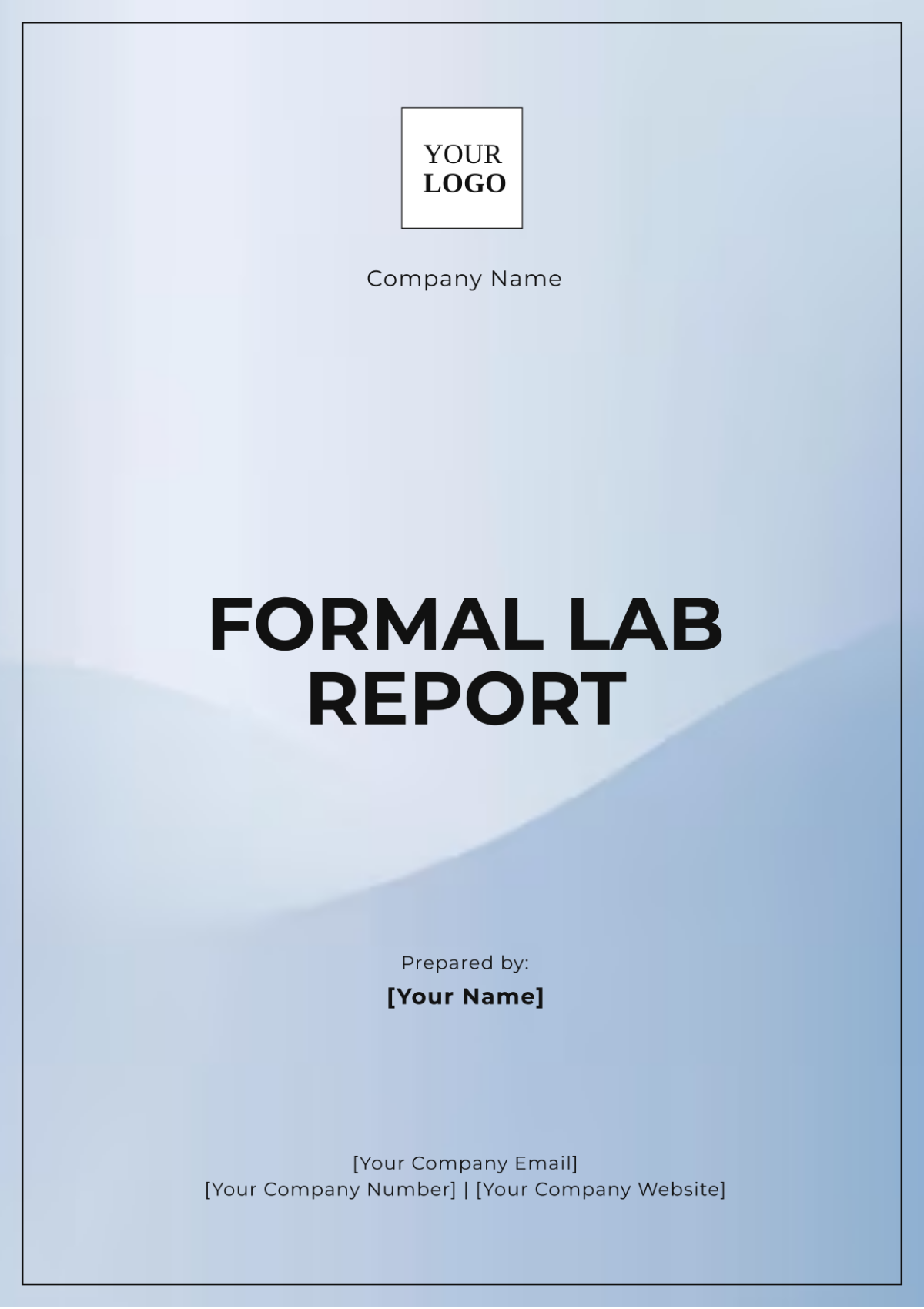 Formal Lab Report Template - Edit Online & Download