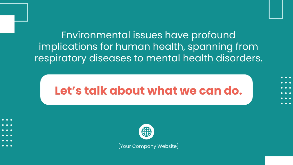 Free Healthcare Environment PPT Template to Edit Online