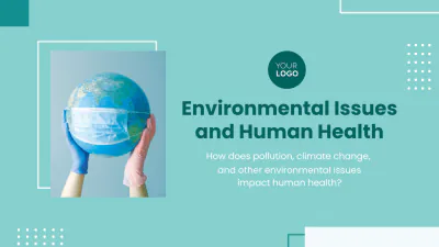 Free Healthcare Environment PPT Template to Edit Online