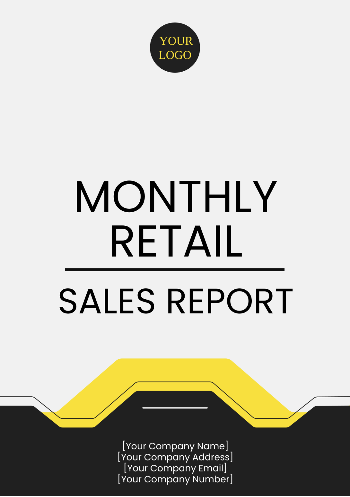 Monthly Retail Sales Report Template - Edit Online & Download