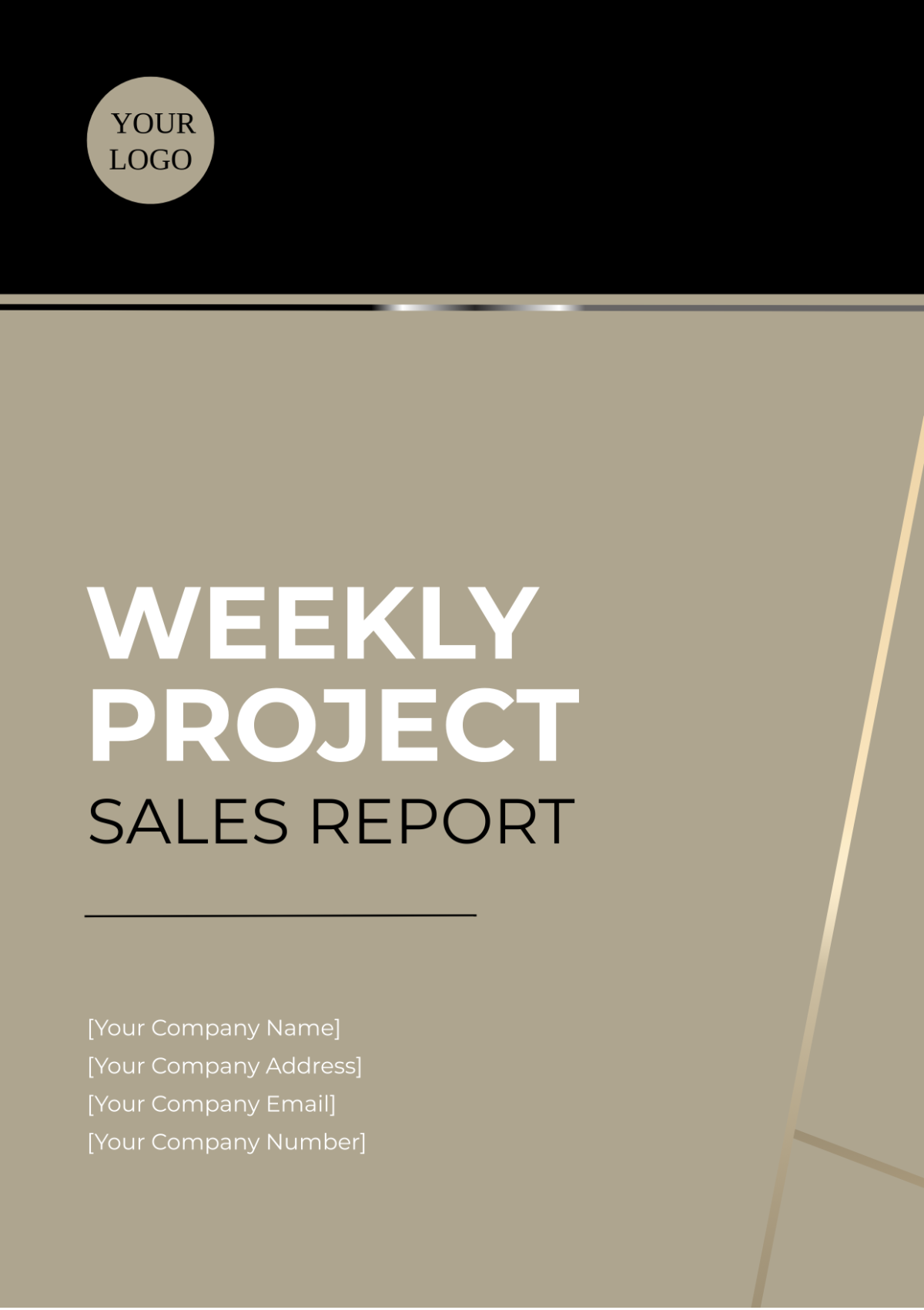 Weekly Project Sales Report Template - Edit Online & Download