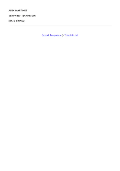 Free Medical Lab Report Template to Edit Online