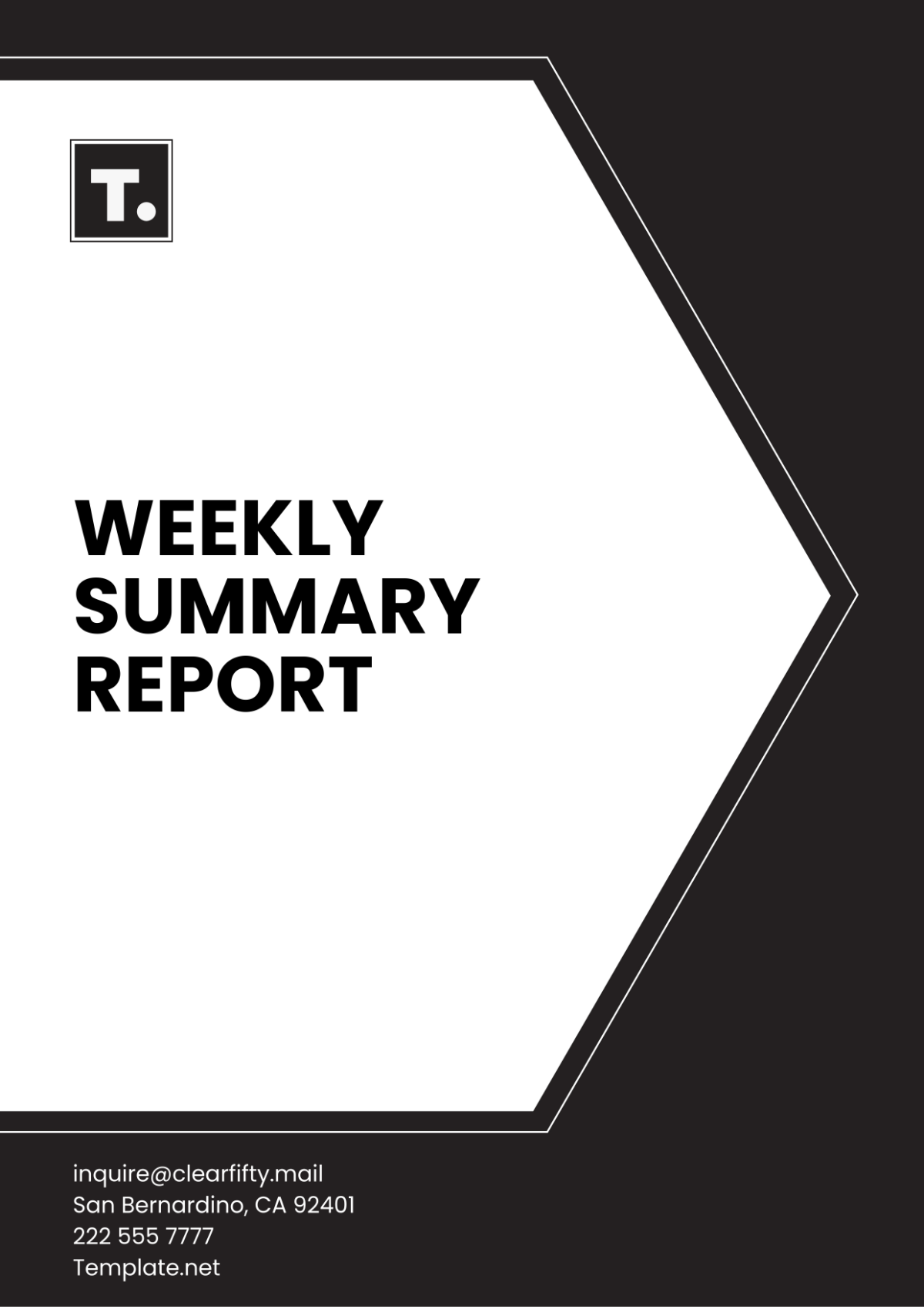Free Weekly Summary Report Template To Edit Online