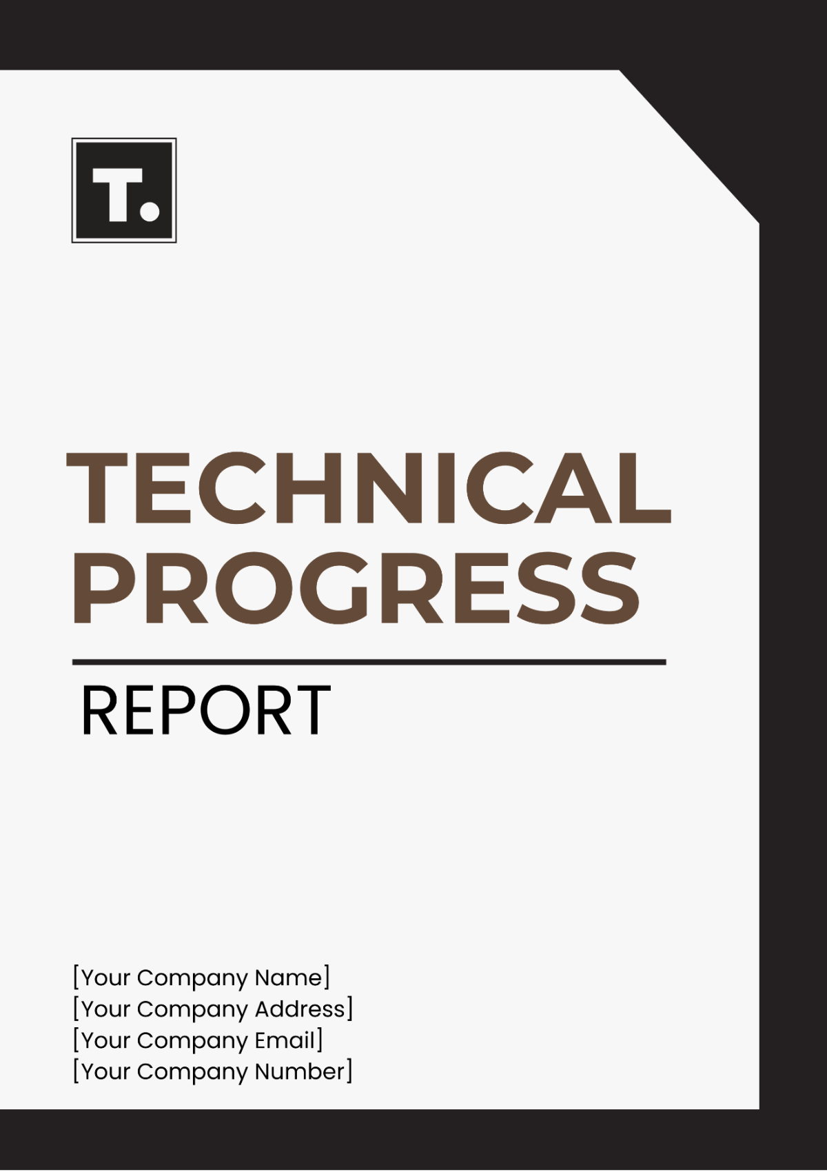 Technical Progress Report Template - Edit Online & Download