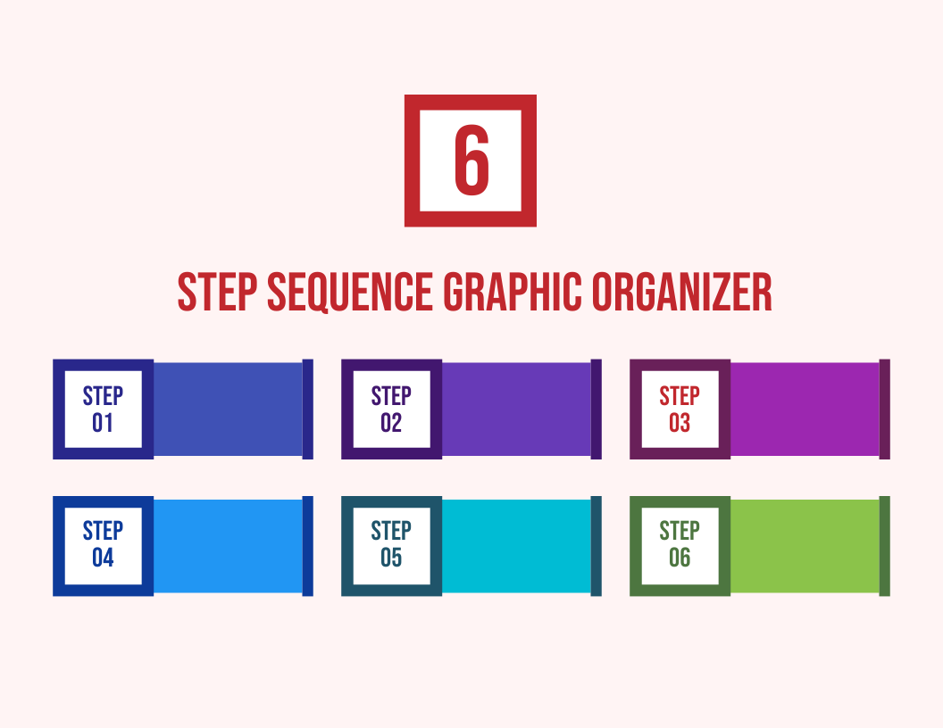 Six Step Squence Graphic Organizer