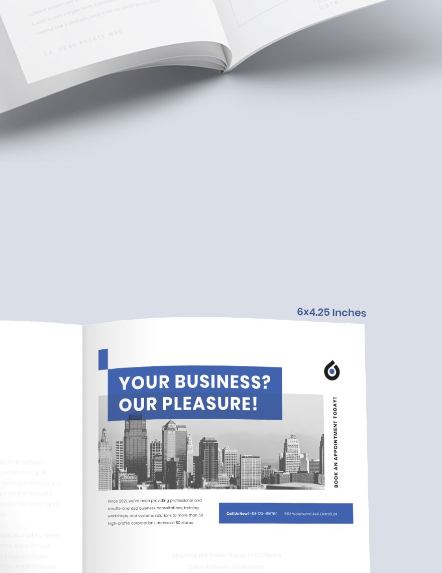 Business Magazine Ads Download