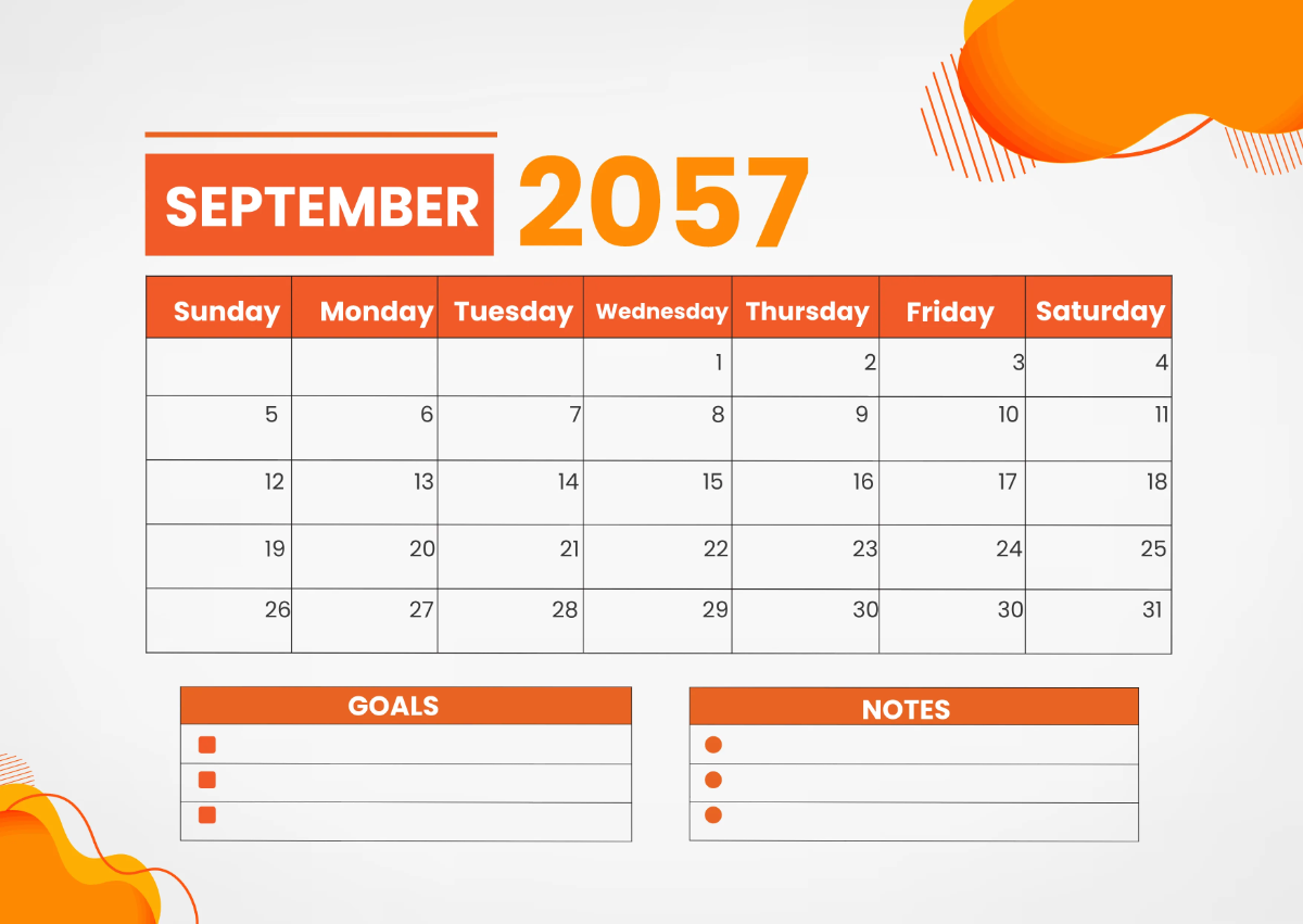 Free Restaurant Monthly Calendar Template to Edit Online