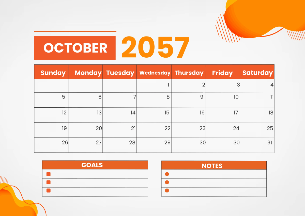 Free Restaurant Monthly Calendar Template to Edit Online