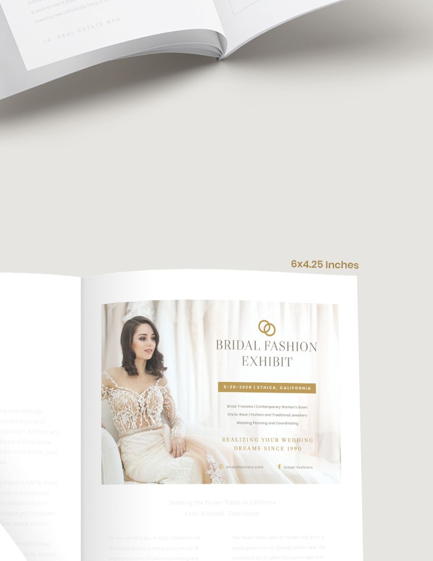 Fashion Wedding Magazine Ads Download